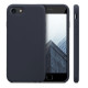 KW iPhone SE 2022 / SE 2020 / 7 / 8 Θήκη Σιλικόνης Rubber TPU - Dark Blue Matte - 40225.53
