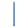 KW iPhone SE 2022 / SE 2020 / 7 / 8 Θήκη Σιλικόνης Rubber TPU - Light Blue Matte - 40225.58