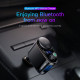 Baseus Locomotive για Αναπαραγωγή Μουσικής / Handsfree Κλήσεις / Φόρτιση Κινητών στο Αυτοκίνητο - Car MP3 Audio Player Bluetooth Car Kit FM Transmitter Handsfree Calling 5V 3.4A Dual USB Car Charger - Black - CCALL-RH01