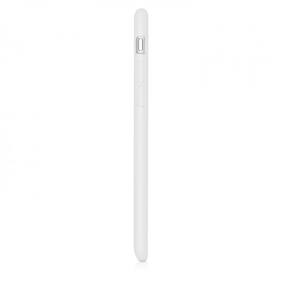 KW iPhone SE 2022 / SE 2020 / 7 / 8 Θήκη Σιλικόνης TPU - White Matt - 39458.48