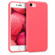 KW iPhone SE 2022 / SE 2020 / 7 / 8 Θήκη Σιλικόνης TPU - Neon Coral Matt - 39458.103