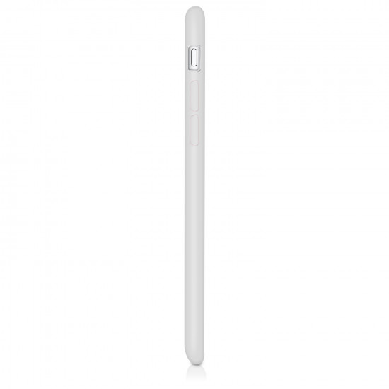 KW iPhone SE 2022 / SE 2020 / 7 / 8 Θήκη Σιλικόνης TPU - Light Grey Matt - 39458.70