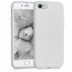 KW iPhone SE 2022 / SE 2020 / 7 / 8 Θήκη Σιλικόνης TPU - Light Grey Matt - 39458.70