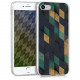 KW iPhone SE 2022 / SE 2020 / 7 / 8 Θήκη Σιλικόνης TPU Design Vivid Mosaic - Multicolor - Διάφανη - 41448.05