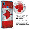 KW Huawei P20 Lite Θήκη Σιλικόνης TPU Design Canadian Flag - Red / White - 44889.31