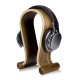 Kalibri Βάση Ακουστικών από Ξύλο - Walnut Brown - 39069.05