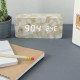 Kwmobile Digital Alarm LED Clock - Ψηφιακό Επιτραπέζιο Ρολόι και Ξυπνητήρι - Design Marble - White LED - 39179