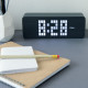 Kwmobile Digital Alarm LED Clock - Ψηφιακό Επιτραπέζιο Ρολόι και Ξυπνητήρι - Design Tetris - Black - White LED - 40956