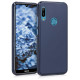 KW Huawei Y6 2019 Θήκη Σιλικόνης TPU - Dark Blue Matte - 48122.53