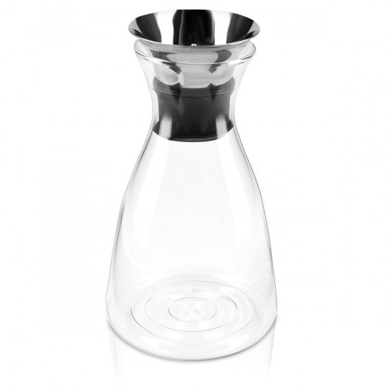 Navaris Glass Water Carafe with Lid Γυάλινη Κανάτα Νερού - 1L - Clear - 42602