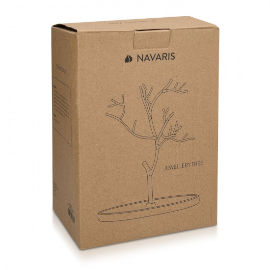 Navaris Stand Κοσμημάτων από Μέταλλο και Ξύλο - Design Tree - 45615.01